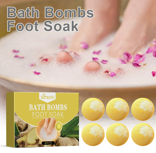 6pcs Ginger Bath Bomb