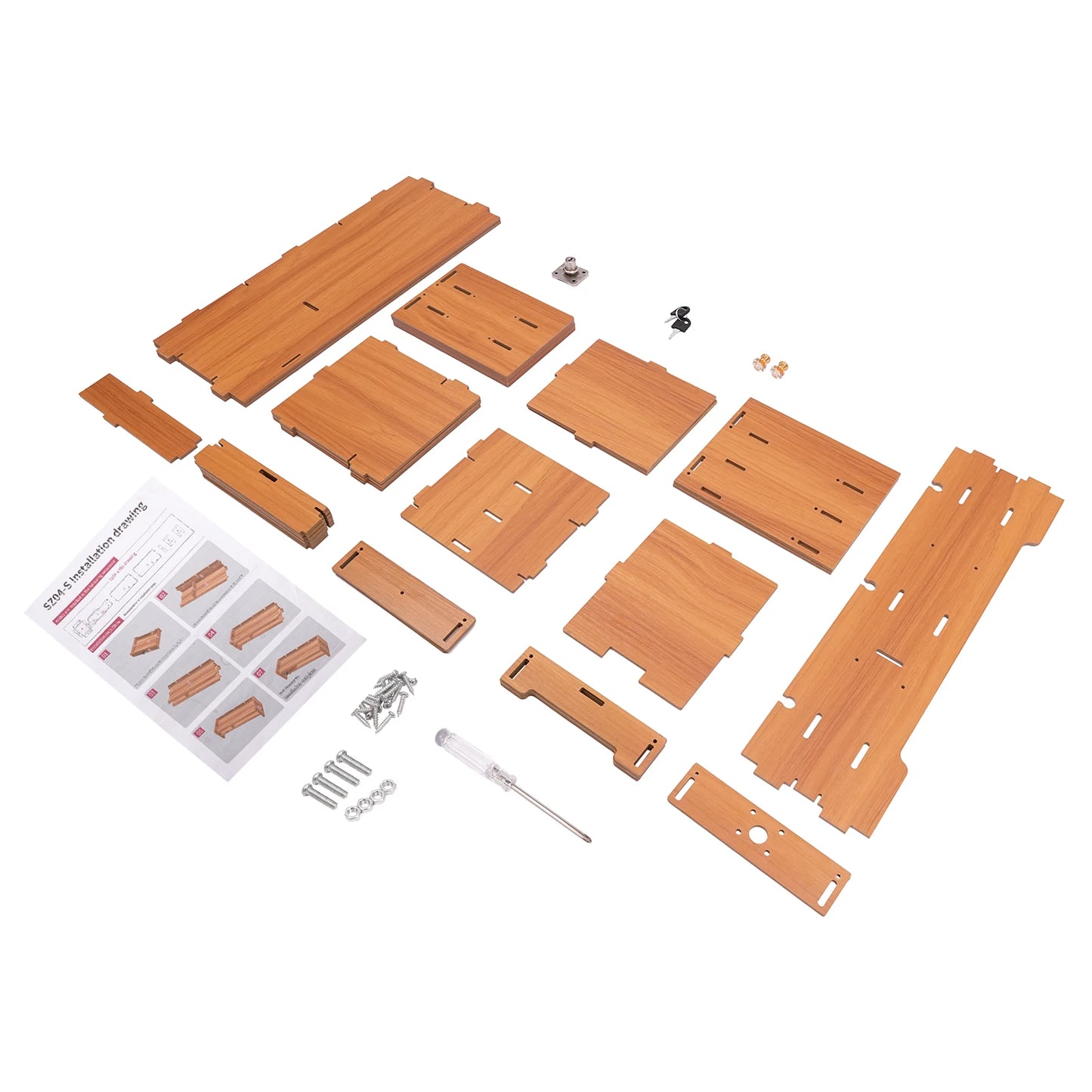 Wooden Desktop Organizer