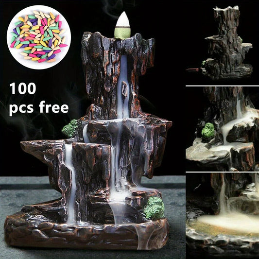 Incense Waterfall Burner