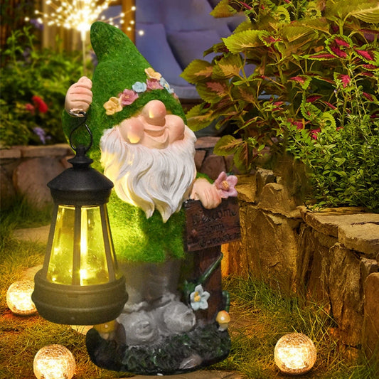 Gnome Garden Lantern