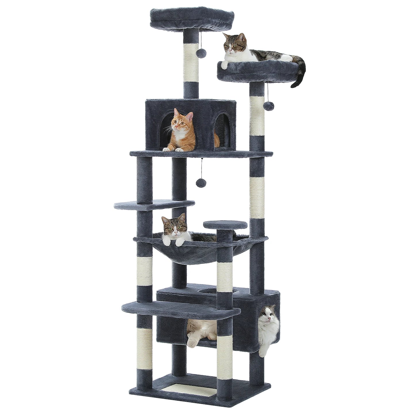 Large Cat Tree and Tower for Indoor Cats