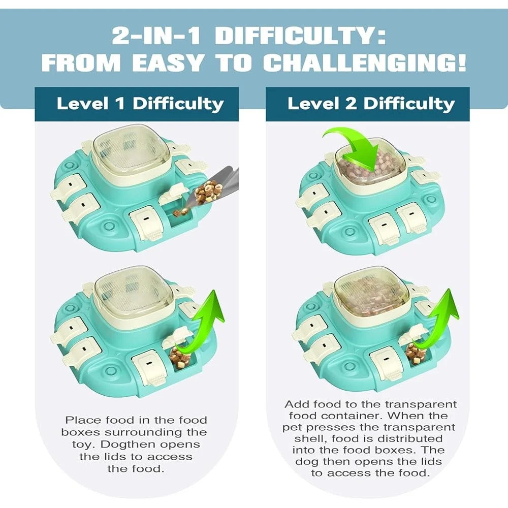 Dog Puzzle Interactive Slow Feeder