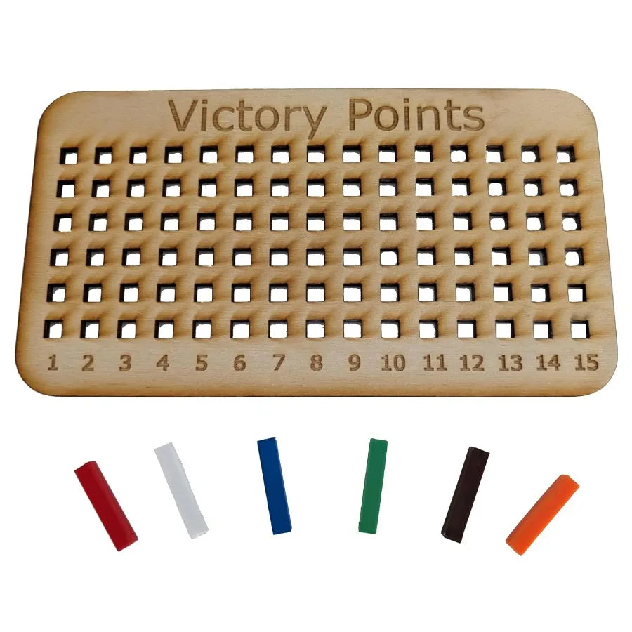 Natural Wood Tiles for Settlers of Catan Board Game