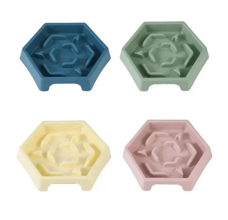 Dog Bowl Anti Choking Slow Food Bowl