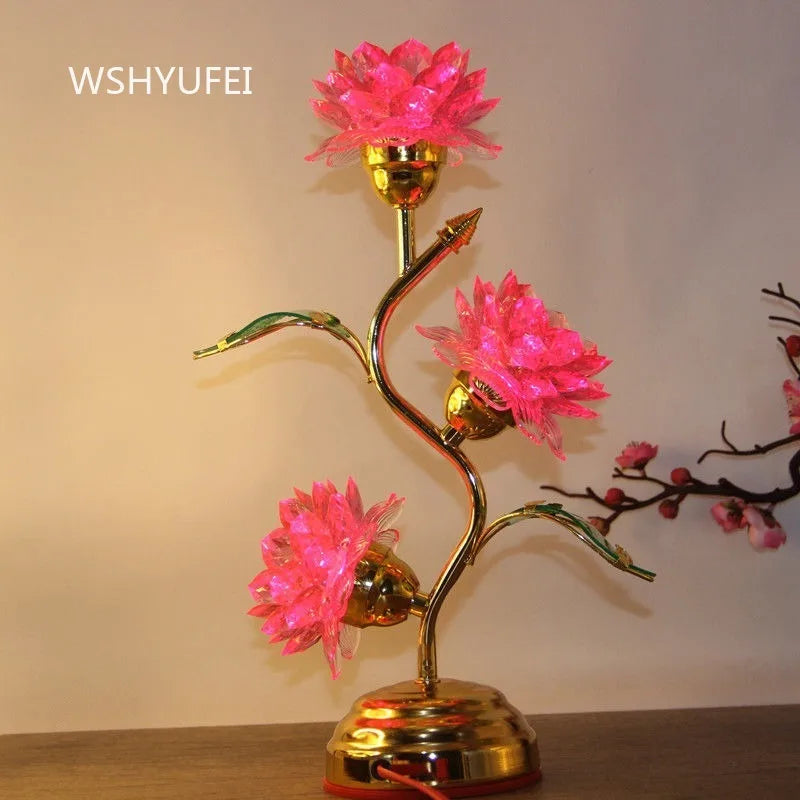 Colorful Lotus Lantern