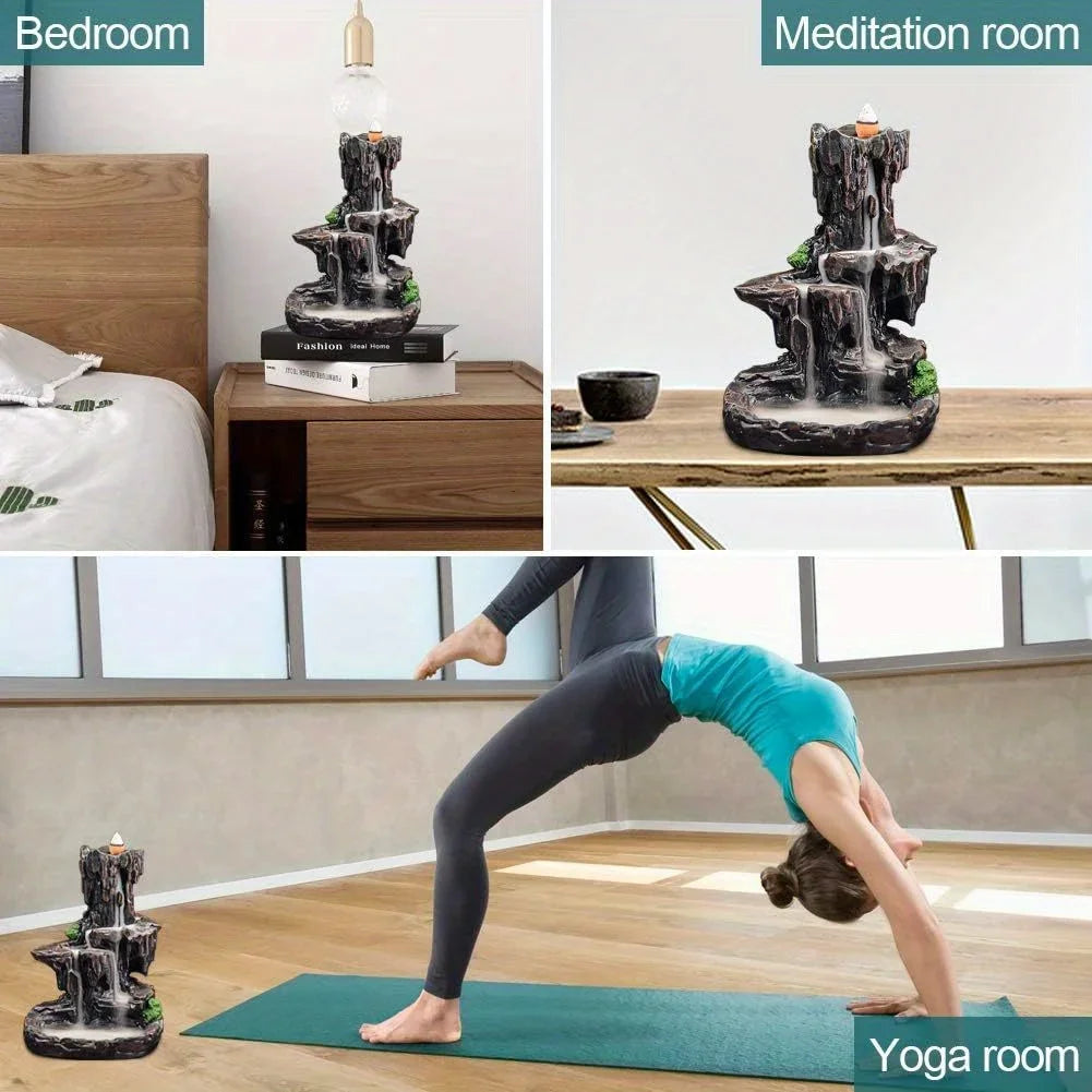 Waterfall Incense Burner