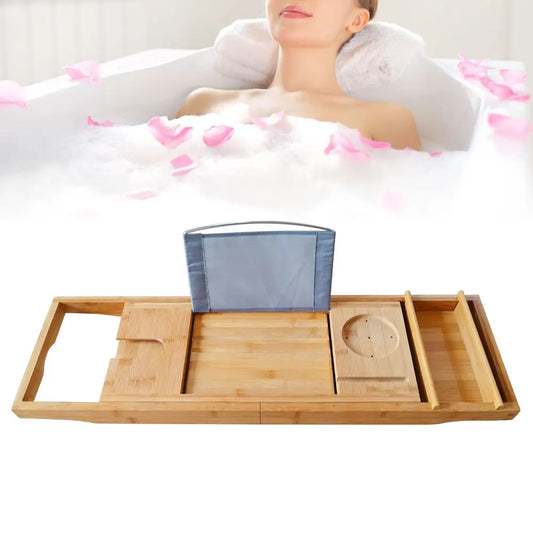 Bamboo Shelf Bath Holder