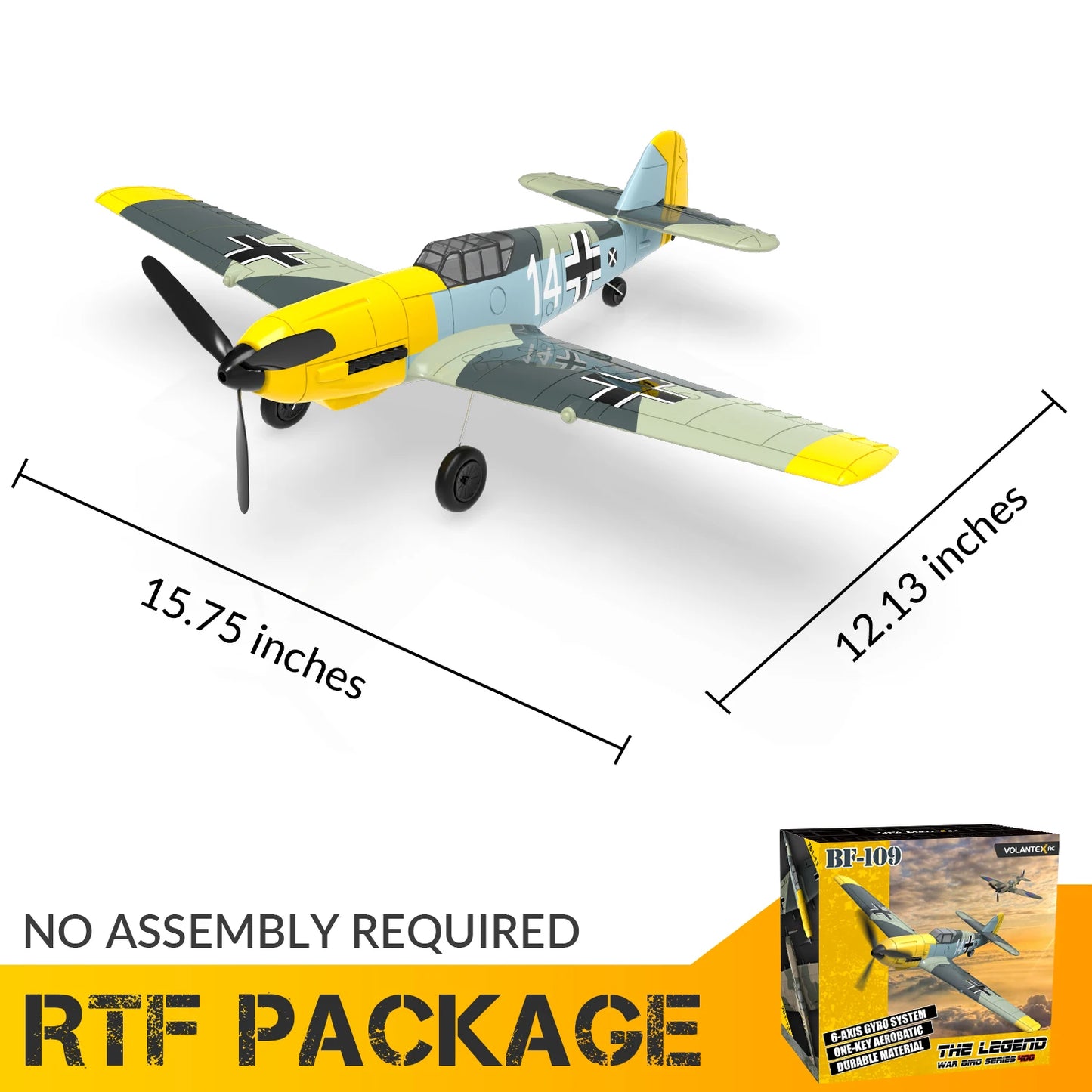 Remote Control BF109 Fighter