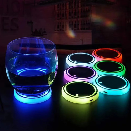 LED Car Coasters
