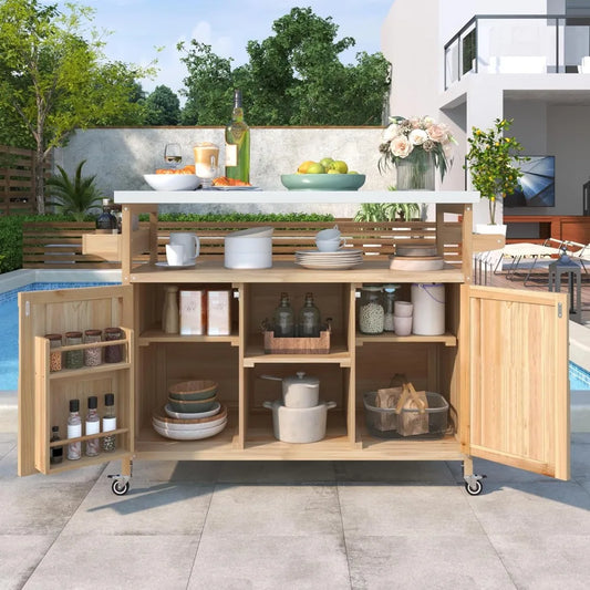 Outdoor Kitchen Island