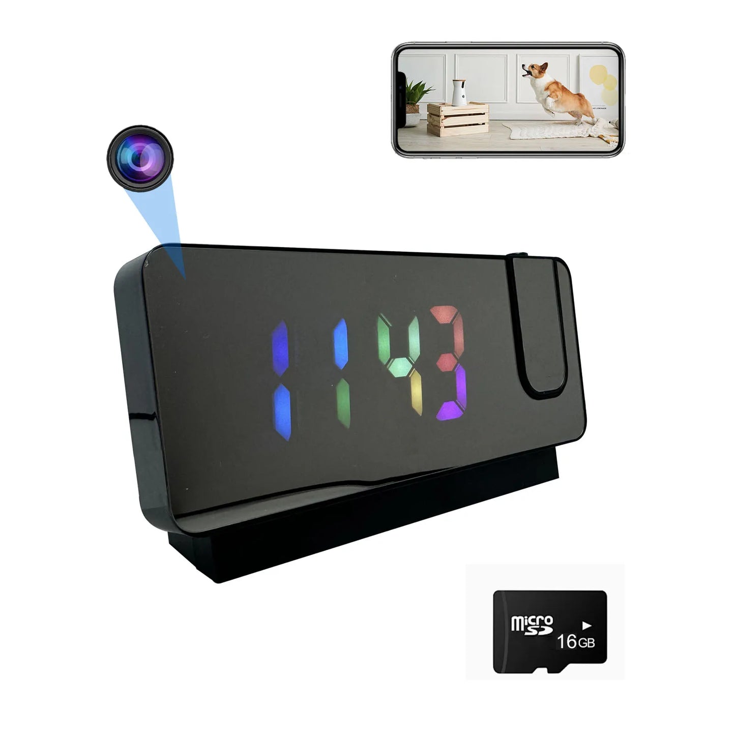 Projection Alarm Clock