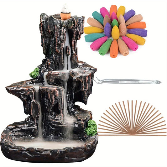 Waterfall Incense Burner
