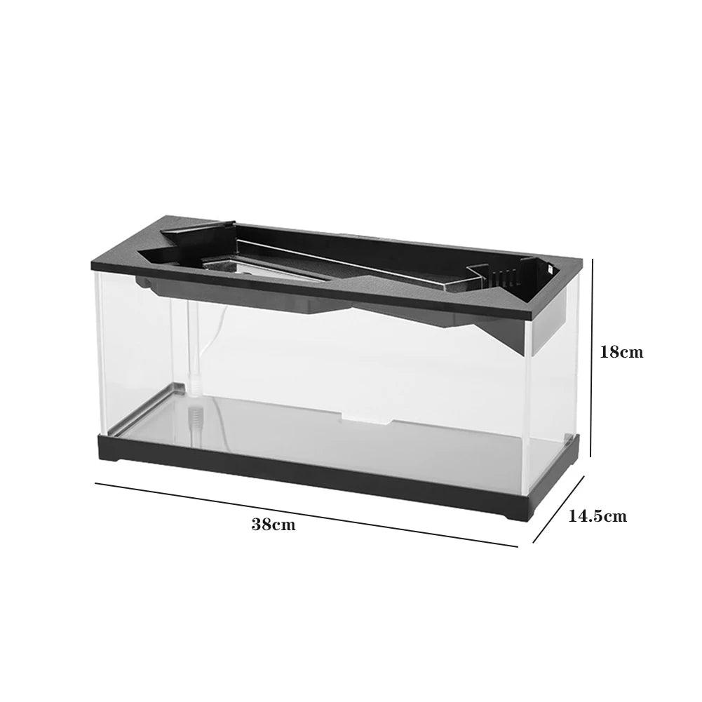 Desktop Fish Tanks High Transparency Acrylic Rectangular