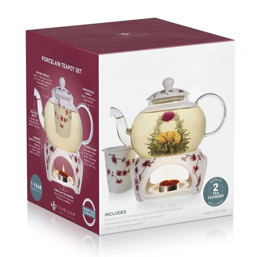 Cherry Blossom Teapot
