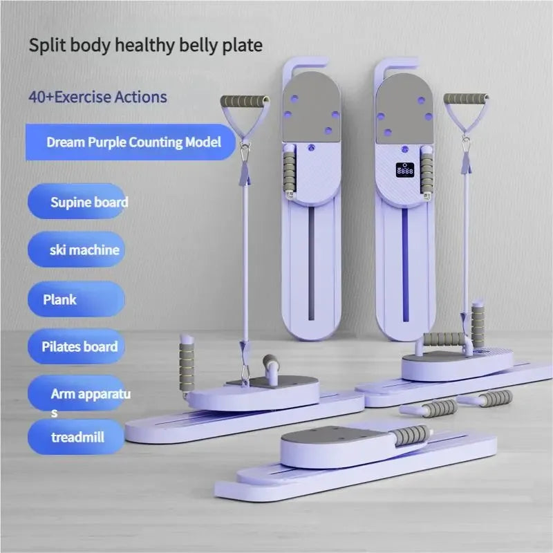 Split Pilates balance board, multifunctional fitness tool