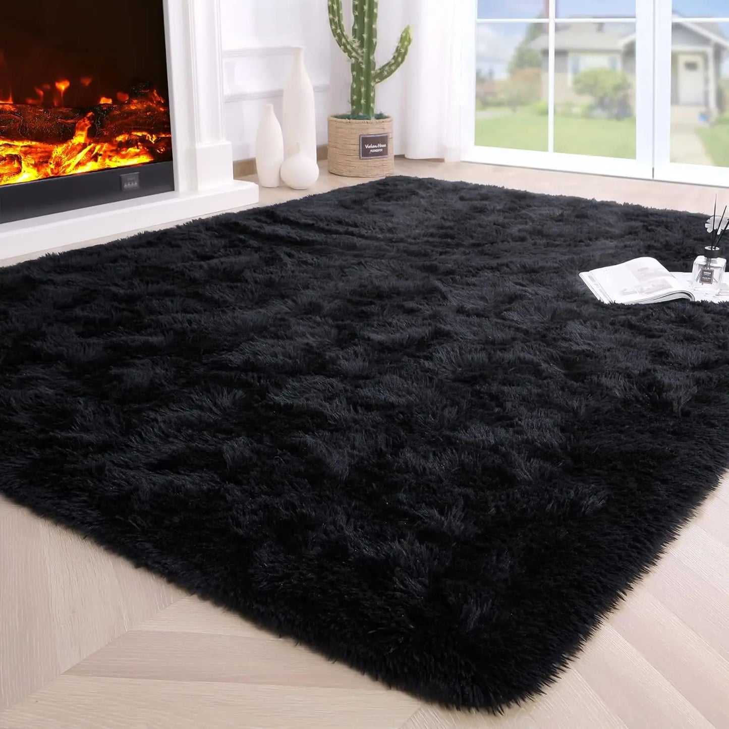 Fuzzy Area Non Slip Rugs