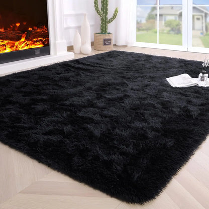 Fuzzy Area Non Slip Rugs