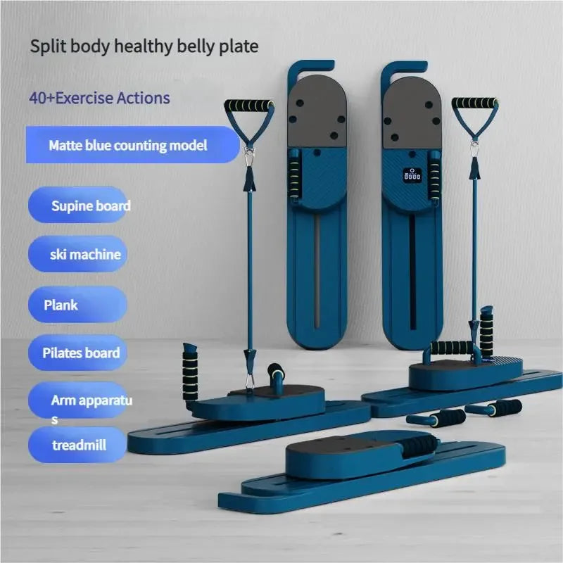 Split Pilates balance board, multifunctional fitness tool