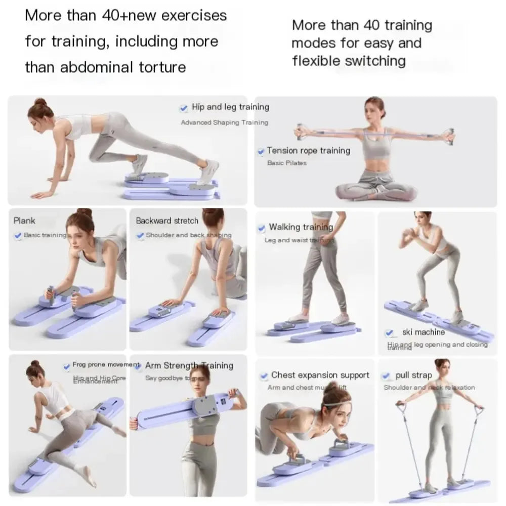 Split Pilates balance board, multifunctional fitness tool