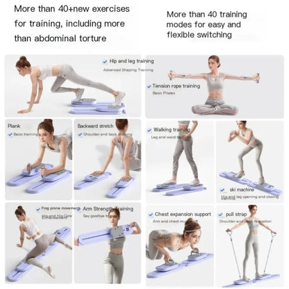 Split Pilates balance board, multifunctional fitness tool