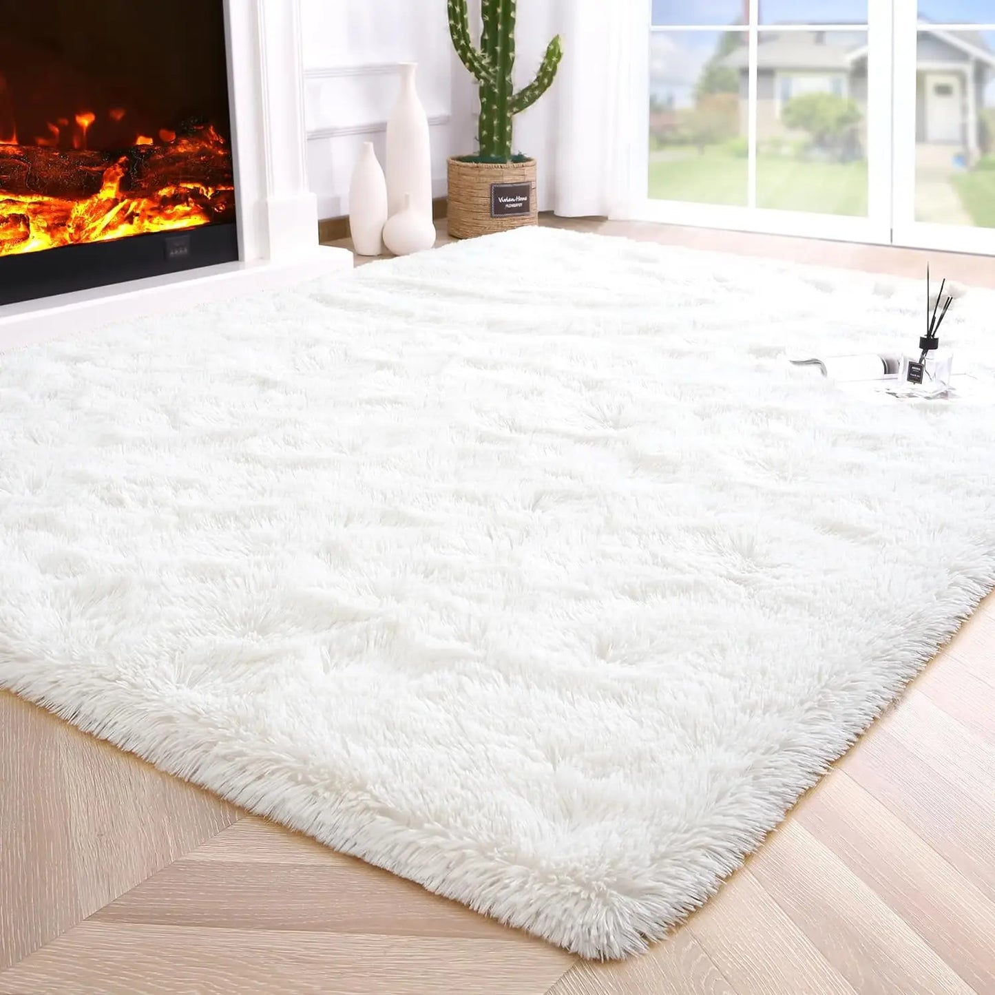 Fuzzy Area Non Slip Rugs