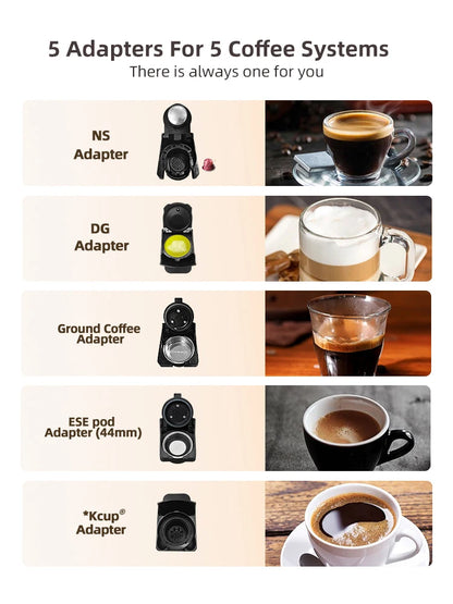 5 in 1 Multiple Capsule Coffee Machine