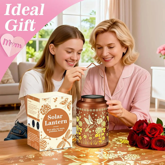 Hummingbird Rose Lantern