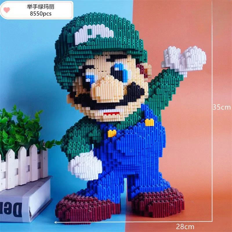 Super Mario Large Block 3D Puzzle