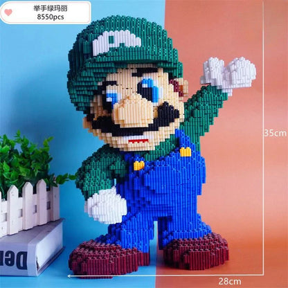 Super Mario Large Block 3D Puzzle