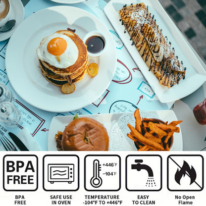 30Pcs Silicone Heat Resistant Non-Stick Kitchen Bakeware