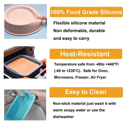 30Pcs Silicone Heat Resistant Non-Stick Kitchen Bakeware