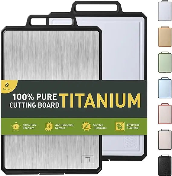 Titanium Cutting Boards for Kitchen Non Toxic