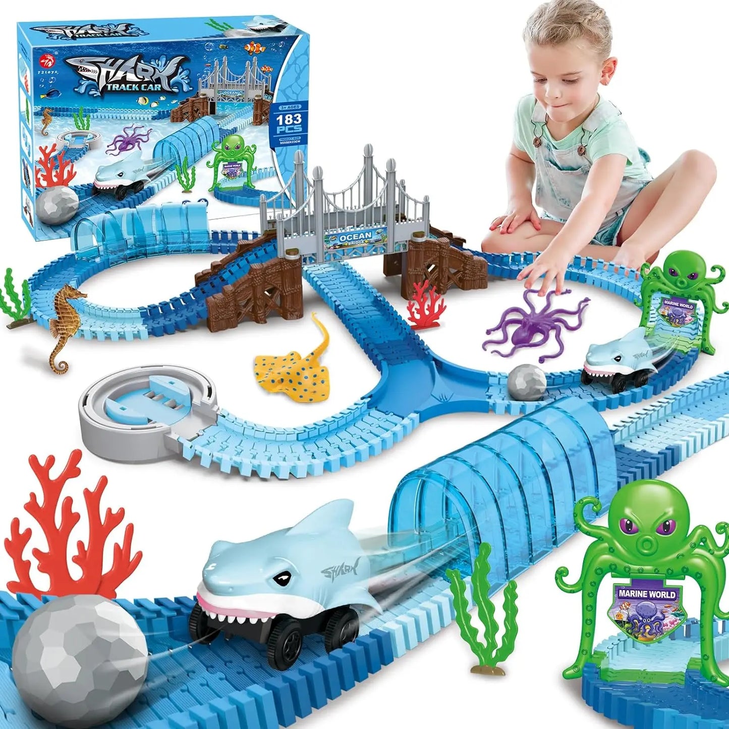 Shark Racetrack Set