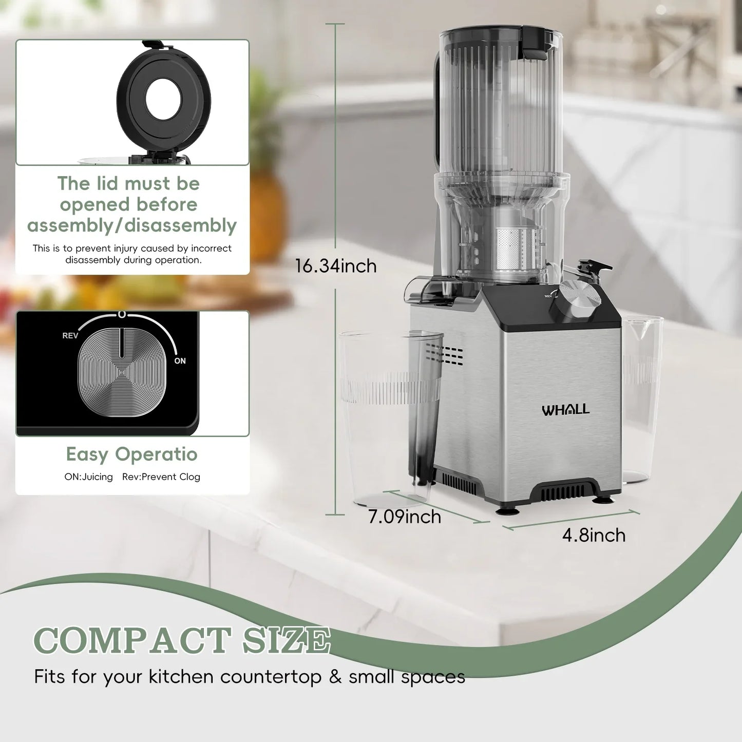 Cold Press Juicer – Efficient, Quiet