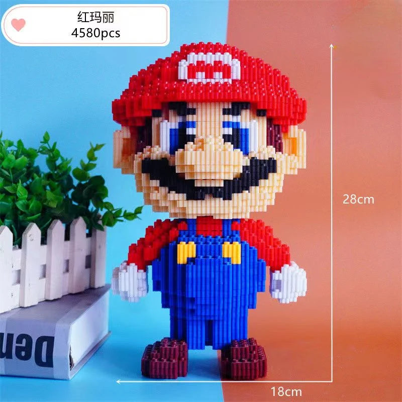 Super Mario Large Block 3D Puzzle