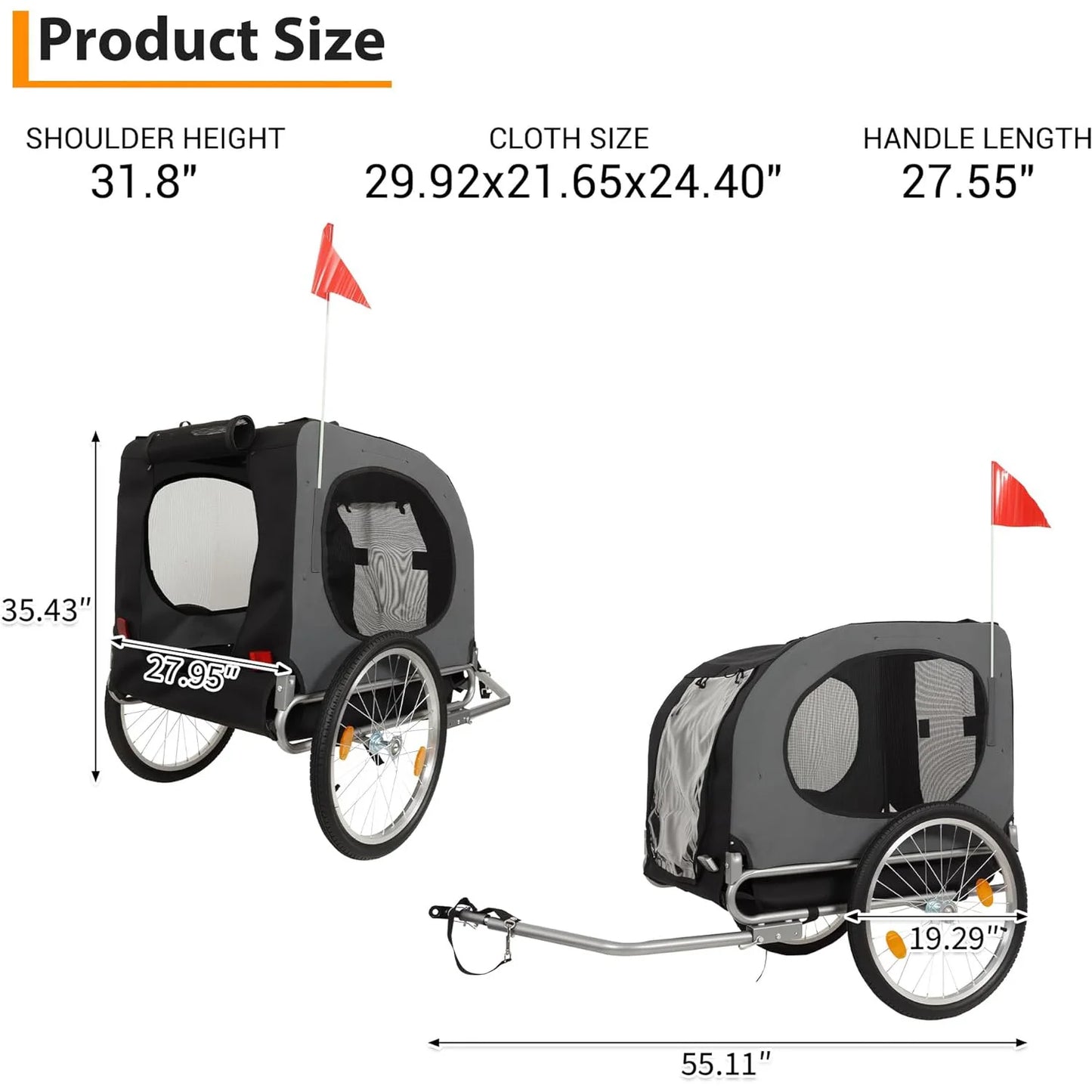 Pet Bicycle Carrier