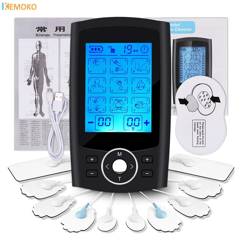 Tens Unit Muscle Stimulator Electric Acupuncture Body Massage