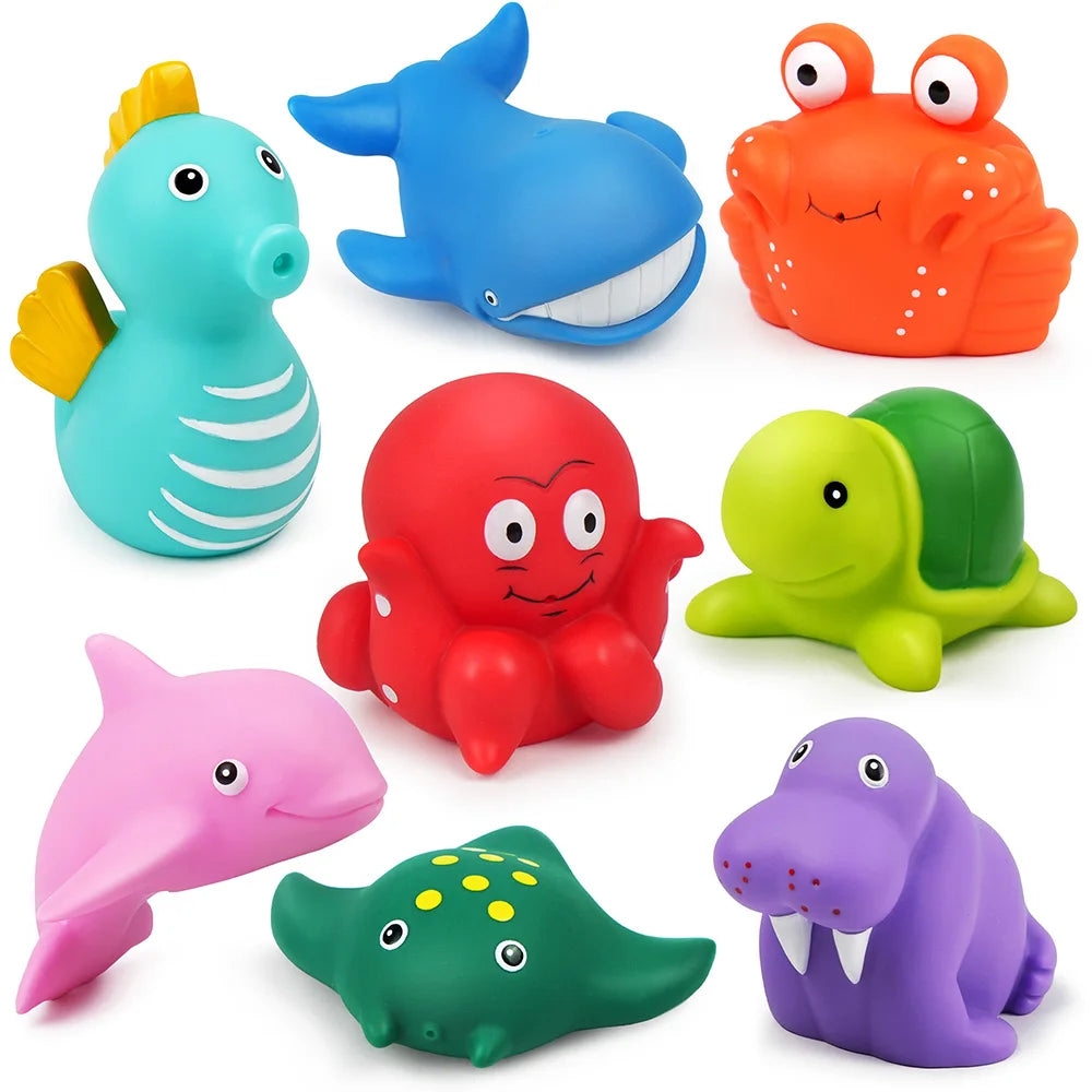 8PCS Bath Toys