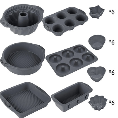 30Pcs Silicone Heat Resistant Non-Stick Kitchen Bakeware