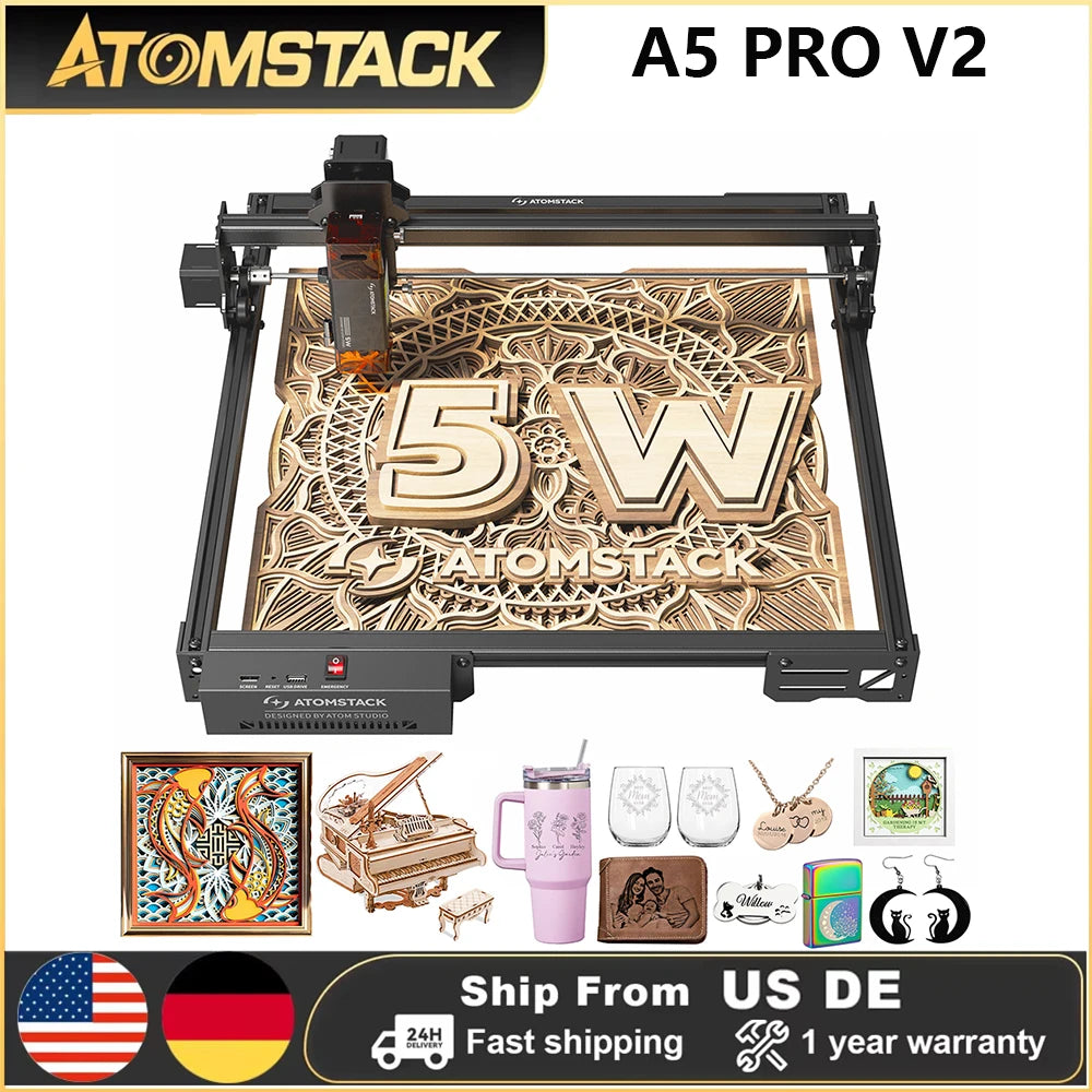 Atomstack A20 Pro V2 Laser Engraver Quad-Laser
