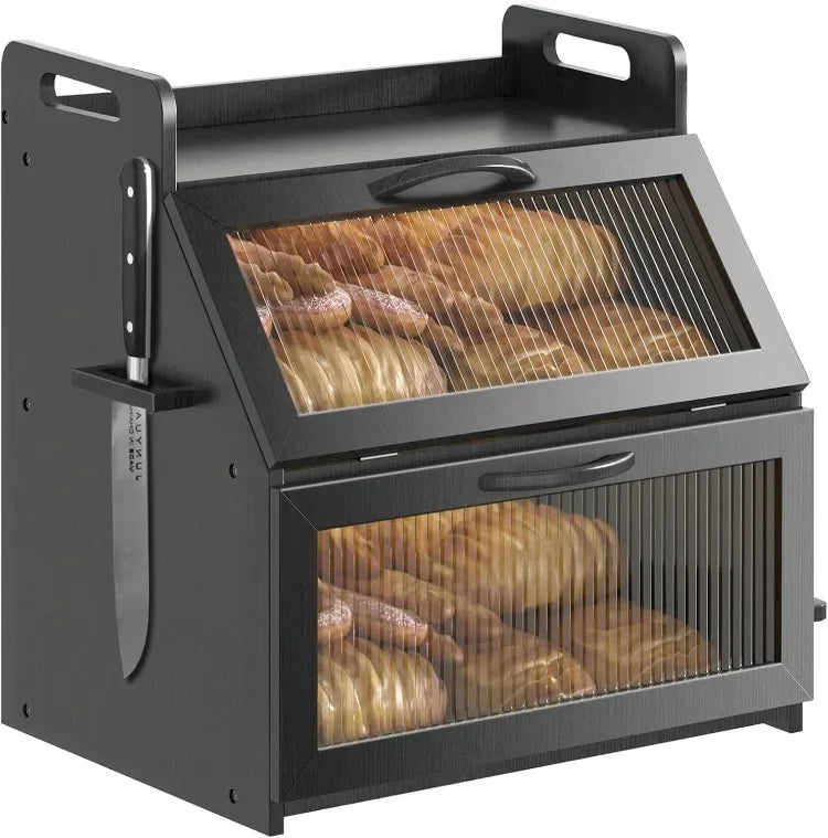 Bread Box for Kitchen Storage Container