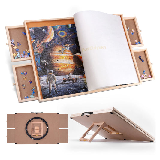 1500 Pieces Rotating & Tilting 2-in-1 Puzzle Board