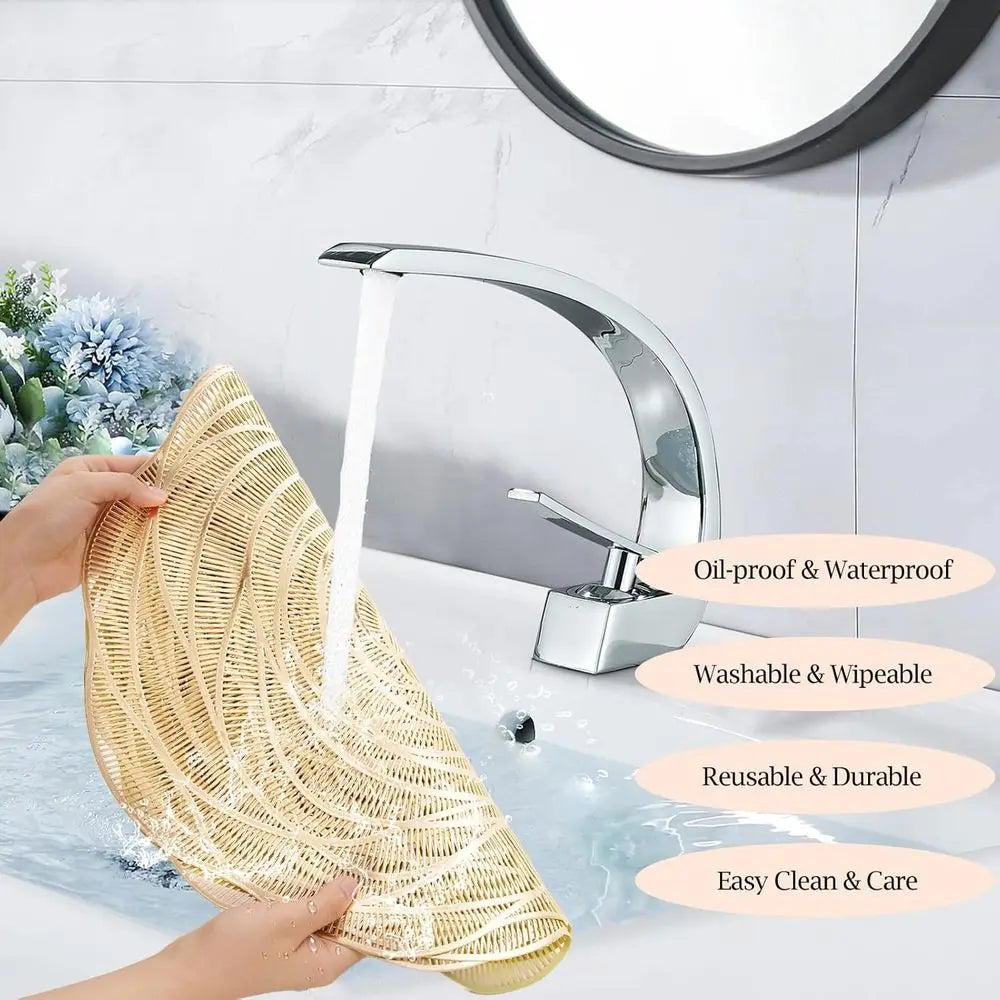 Gold Rose Placemats