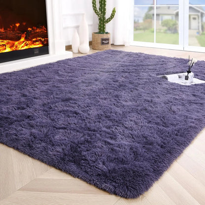 Fuzzy Area Non Slip Rugs