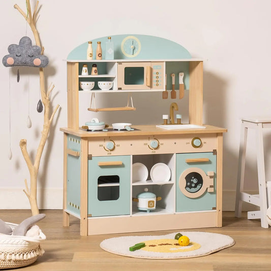 Wooden Kitchen for Kids