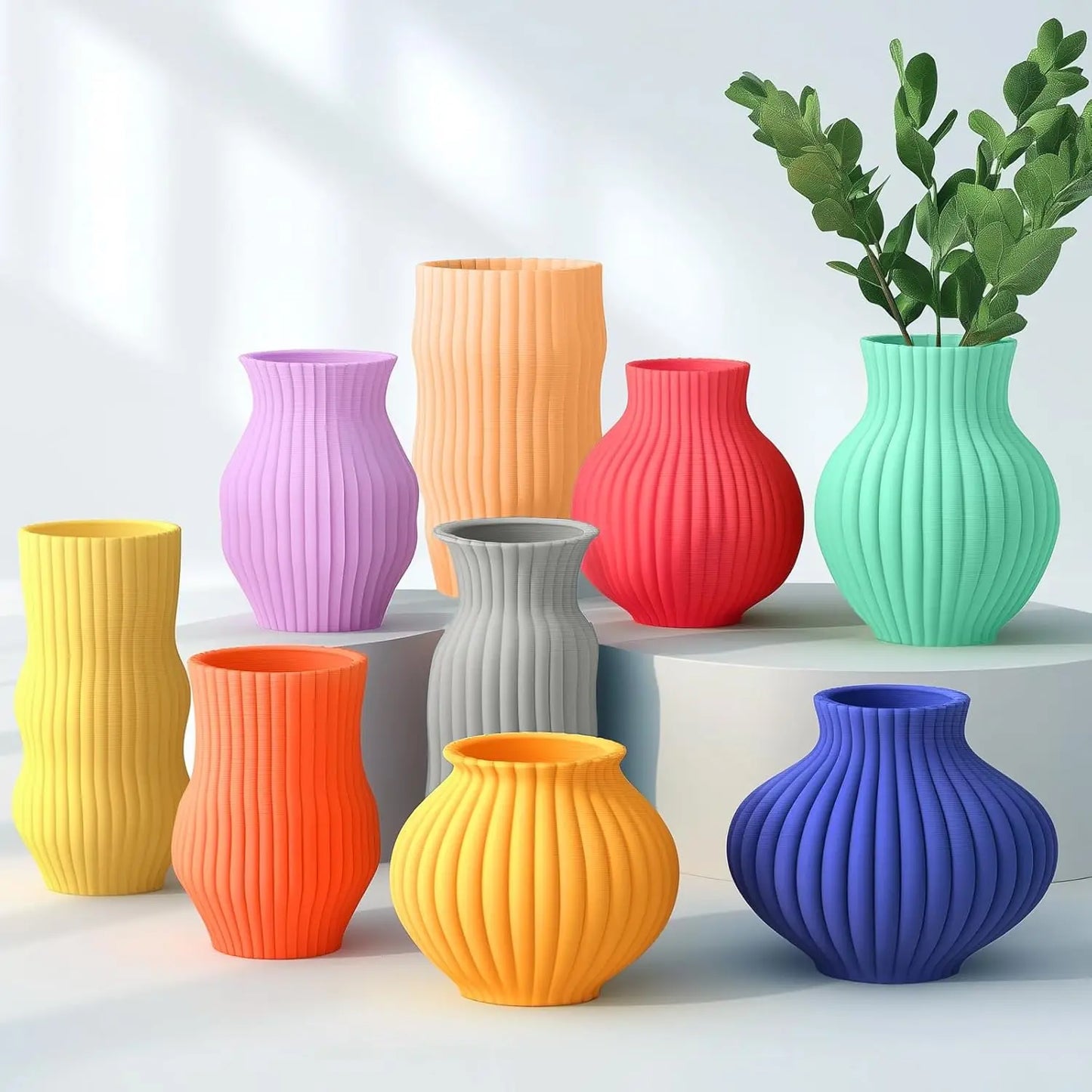 10 Rolls 3D Filament 1KG/roll 1.75mm For 3D Printing