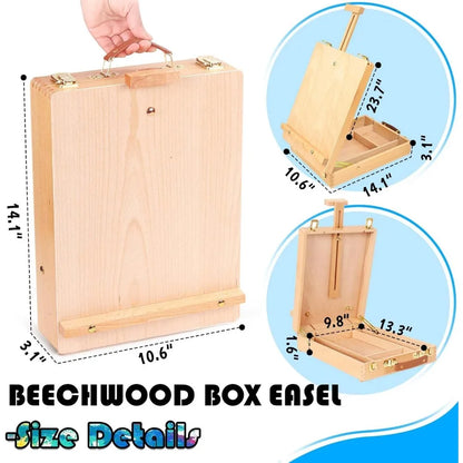 Tabletop Art Easel Box Set