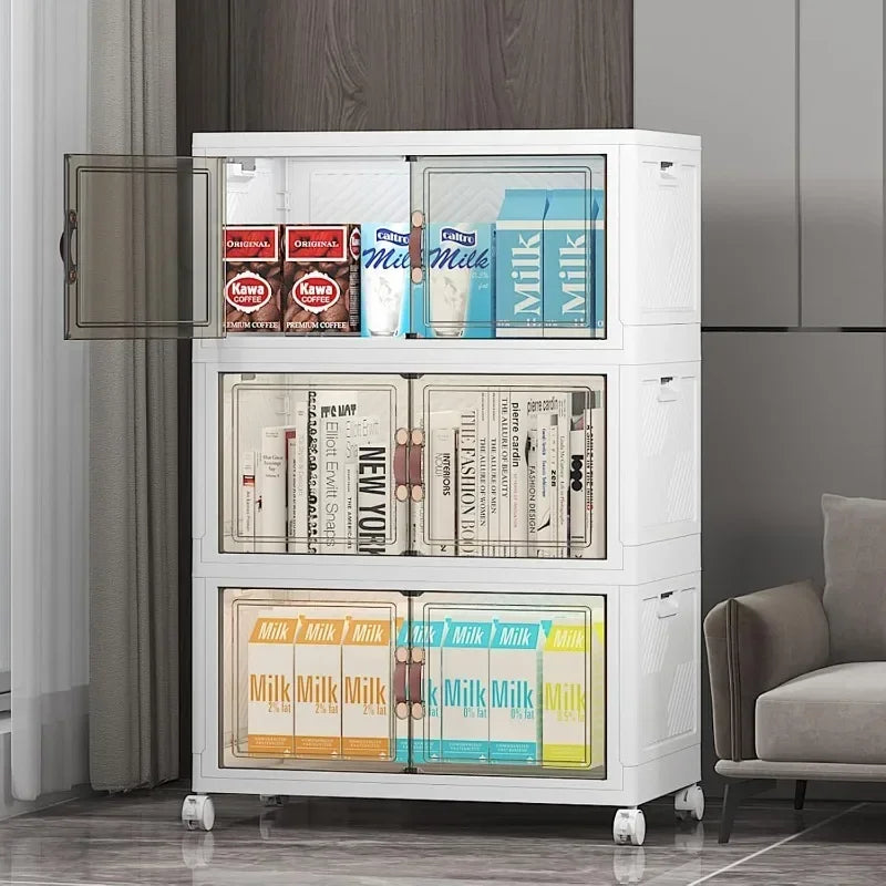 Stackable Storage Bins with Lids