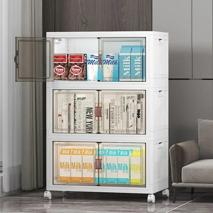 Stackable Storage Bins with Lids