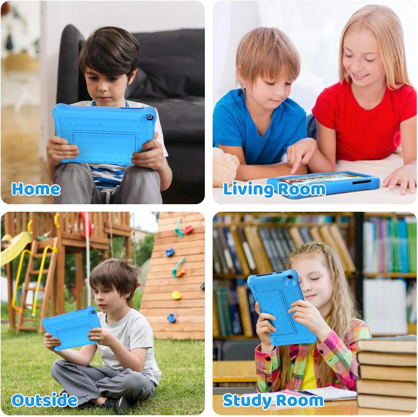 8 Inch Android Tablet 2GB RAM 64GB ROM 1280 x 800 IPS HD Screen